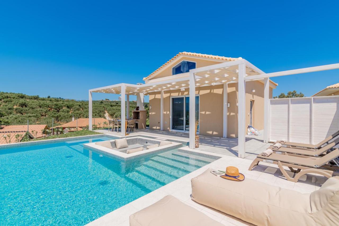 Spartakos Luxury Villa 1 Plános Exteriör bild